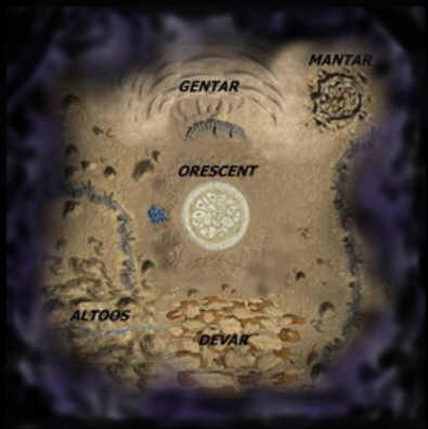 Map of the Lokai Pole